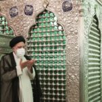 برگزاری مراسم دومین سالگرد شهادت آیت الله رئیسی در حرم شاهچراغ(ع)
