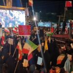 تجمع یاسوجی‌ها در هشتادو هشتمین شب ایستادگی