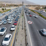 ترافیک سنگین در محورهای ورودی تهران