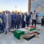 تشییع پیکر جانباز شهید «موسی پیدایی» در خواف