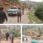 توقیف بیل مکانیکی متخلف در پالنگان
