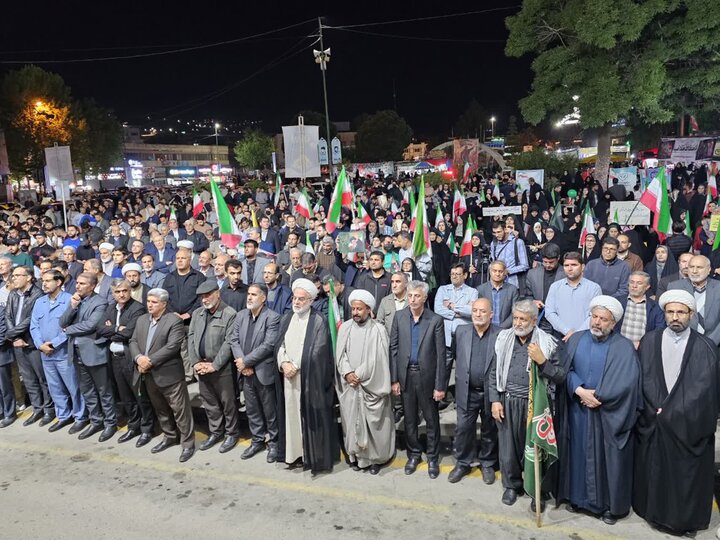 حضور حماسی سنندجی‌ها تجلی وحدت و همبستگی ملی