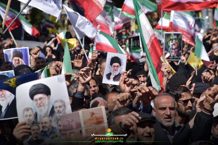 حضور حماسی مردم مهاجران در هشتاد و دومین شب بیعت با رهبر انقلاب