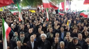 حماسه مردم میاندوآب در تجمعات شبانه به ایستگاه هفتاد رسید