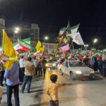 حماسه پرچم داران کرمانی در میدان آزادی