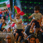 حماسه کوچک‌ها در خرامه؛ از پرچم ایران تا عشق به شهدا