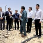 خطر انسداد مسیر سیلاب در آبدان؛ پای دادستان به رودخانه «دلوار» باز شد