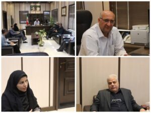 دیدار فرماندار اشتهارد با معاون شهرسازی اداره کل راه و شهرسازی استان