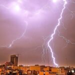 رعد و برق مهمان اردبیل؛ مراقب صاعقه باشید