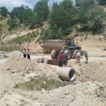 رفع مشکل ۱۵ ساله روستای آب‌لاران با احداث چهار پل لوله‌ای