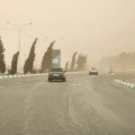 زندگی کرمانی ها زیر سایه ریزگردها و طوفان شن؛ ماسک بزنید