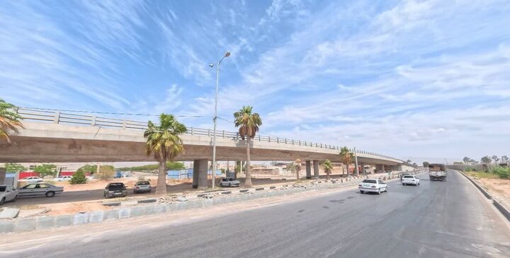 شاهراه جدید ترافیکی شیراز به ایستگاه افتتاح رسید