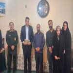 مسئولان بروجرد با خانواده شهدای جنگ رمضان دیدار کردند