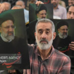 مشهد در سوگ رئیس جمهور شهید