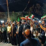 موج تازه حضور شبانه در گرگان؛ مردم در شب هفتاد و پنجم همچنان در صحنه