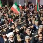 میدان داری مردم میاندوآب در تجمعات شبانه به ایستگاه ۷۲ رسید