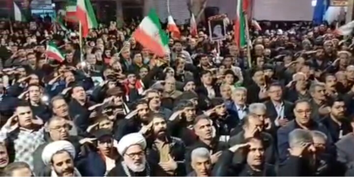 میدان داری مردم میاندوآب در تجمعات شبانه به ایستگاه ۷۲ رسید
