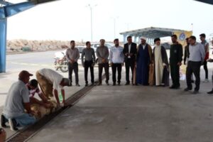 نظارت بهداشتی بر ذبح دام‌های قربانی در شهرستان دیر انجام شد