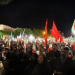 همدلی و ایستادگی مردم محلات در شب هفتادم حضور در خیابان