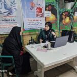 ویزیت رایگان با حضور پزشکان متخصص در حاشیه تجمع شبانه مردم ازنا