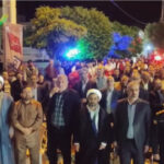 پلدشتی‌ها در تجمع شبانه حماسه آفرینی کردند