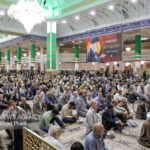 گرامیداشت سالگرد شهادت آیت‌الله رئیسی در حرم بانوی کرامت برگزار شد