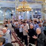 گزارش خبرنگار مهر از حضور مردم در اقامه نماز عید قربان در آستانه