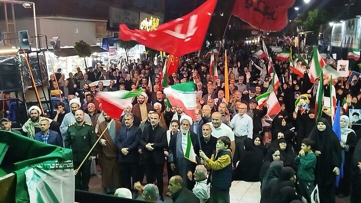 گزارش میدانی خبرنگار مهر از هفتاد و پنجمین اجتماع شبانه مردم آستانه