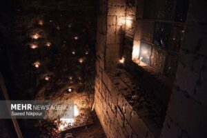 آئین سنتی «چهل منبر» در لاهیجان برگزار شد