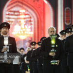 آغاز مراسم خطبه خوانی شب عاشورای حسینی در جوار بارگاه رضوی