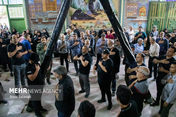 آماده باش عاشورایی در ساری با شعار « در خیمه حسینیم»