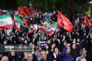 اجتماع شبانه عزاداران در پایتخت شور و شعور حسینی