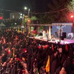 اجتماع پرشور مردم کرمان در شب تاسوعای حسینی
