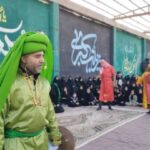 اجرای تعزیه واقعه عاشورا در حسینیه بزرگ کوهبنان