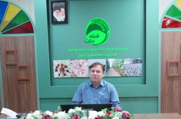 استاندار بوشهر: حمایت از سرمایه‌گذاری در بخش کشاورزی از اولویت ها است