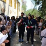 استقبال از دو مدال‌آور کاراته دانشجویان همدان در رقابت‌های جهانی