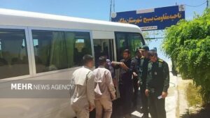 اعزام گروه جهادی ناحیه مقاومت بسیج مارگون به مناطق مرزی