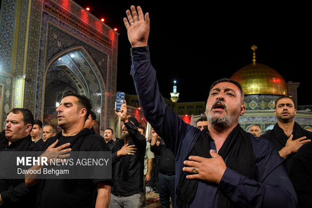 اقامه عزای سیدالشهدا در تجمعات شبانه دلگان