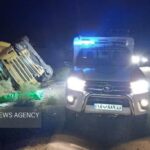 امدادرسانی به ۳ حادثه رانندگی در استان سمنان؛ راننده تریلی جان باخت