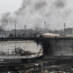 انتشار ۵۳ هزار تن CO2 در پی حمله به انبار نفت کرج