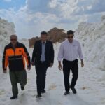بازگشایی مسیر ارتفاعات شاهو در منطقه پیازدول