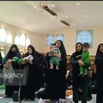 برگزاری مراسم شیرخوارگان حسینی در مارگون