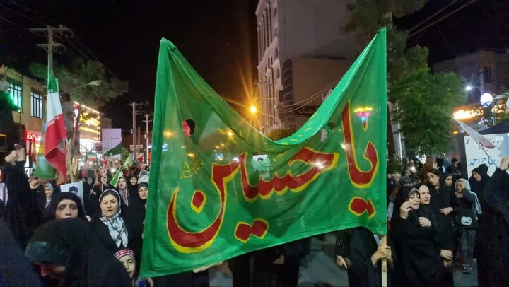 تجمع حماسی مردم ساوه در بیعت با رهبر معظم به ایستگاه ۱۰۶ رسید