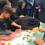 تصاویری از مراسم تشییع شهید جعفرزاده در زادگاهش فومن