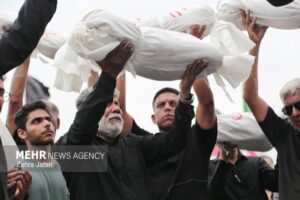 خنجری بر قلب معصومیت؛ شهدای میناب سند حقانیت ایران بر پیشانی غرب وحشی