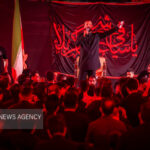 خورشید ولایت در سوگ حسین بن علی گریست