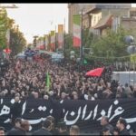 دسته عزاداری مکتب الزهرا زنجان عصر عاشورا