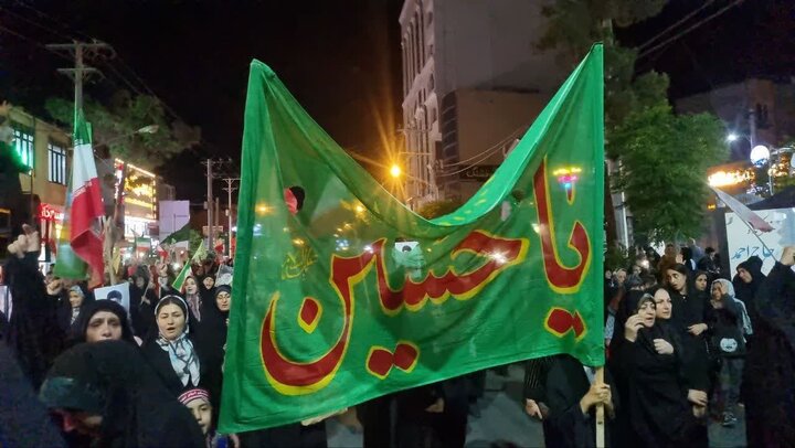 ذکر مصیبت و عزاداری برای سیدالشهدا در حسین آباد شهرستان دلگان