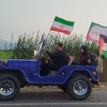 رژه خودرویی پویش «میثاق با ولایت» در رودسر