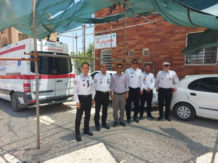 زیرساخت‌های درمانی خسروی برای اربعین ارزیابی شد